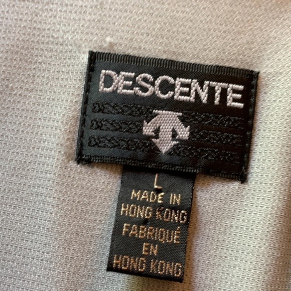 DESCENTE large wool zip front vest - Picture 5 of 6